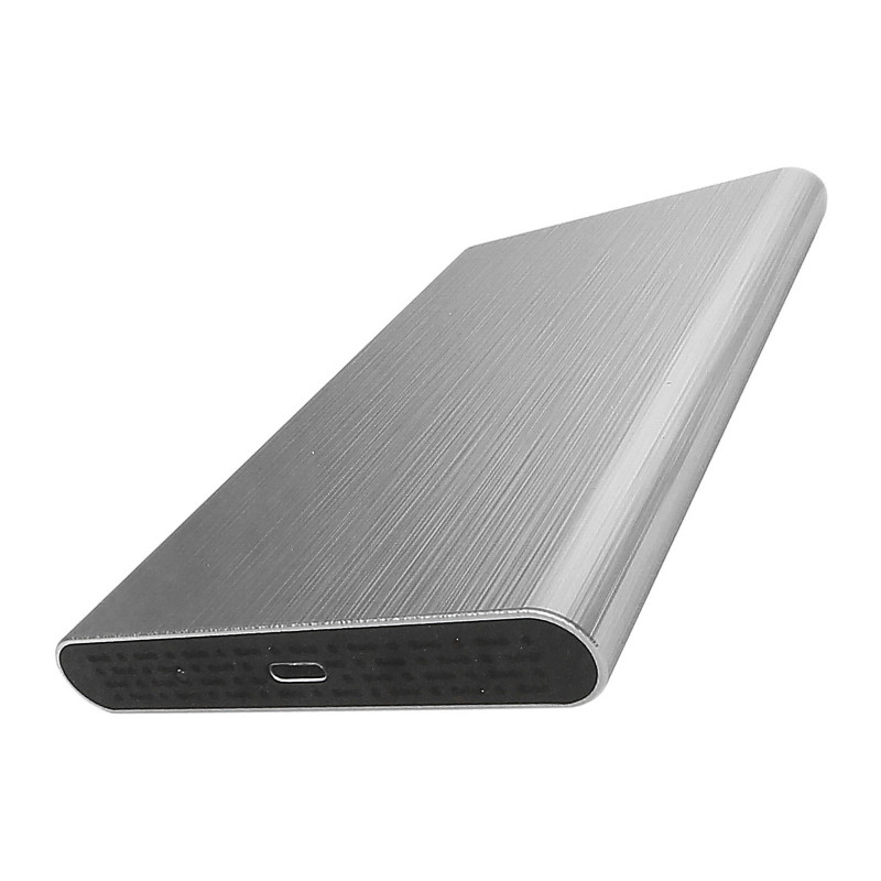 Boitier externe Heden compatible USB 3.1 Type C - 2"1/2 S-ATA (Argent)