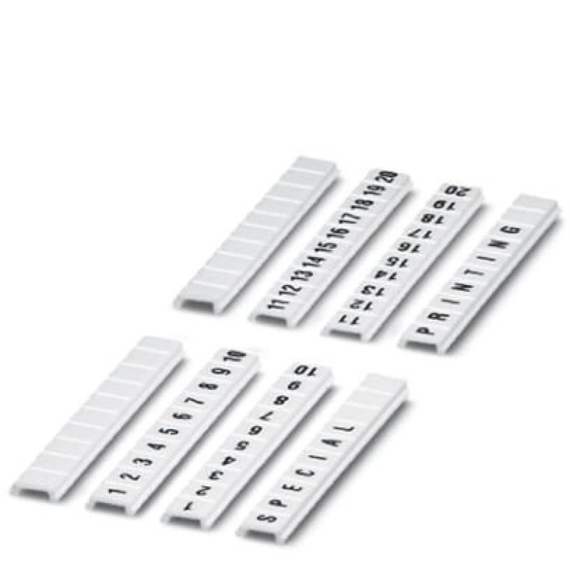 Phoenix Contact 0808626:0001 terminal block accessory Terminal block markers 10 pc(s)