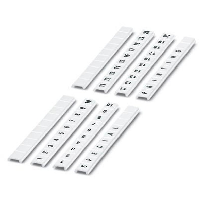 Phoenix Contact 0808749:0011 accessoire de bornier Marqueurs de bornier 10 pièce(s)