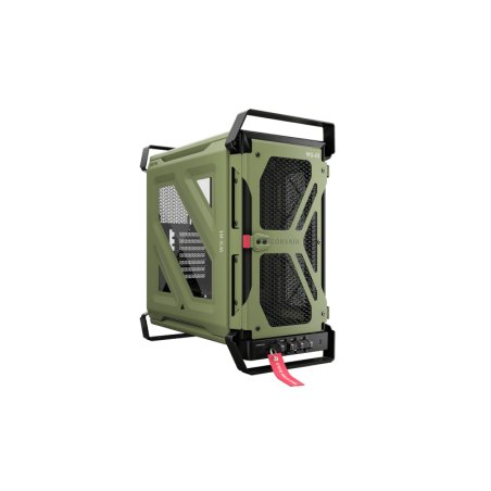 CORSAIR WARTHOG Performance Mid-Tower Case, Mil Vert