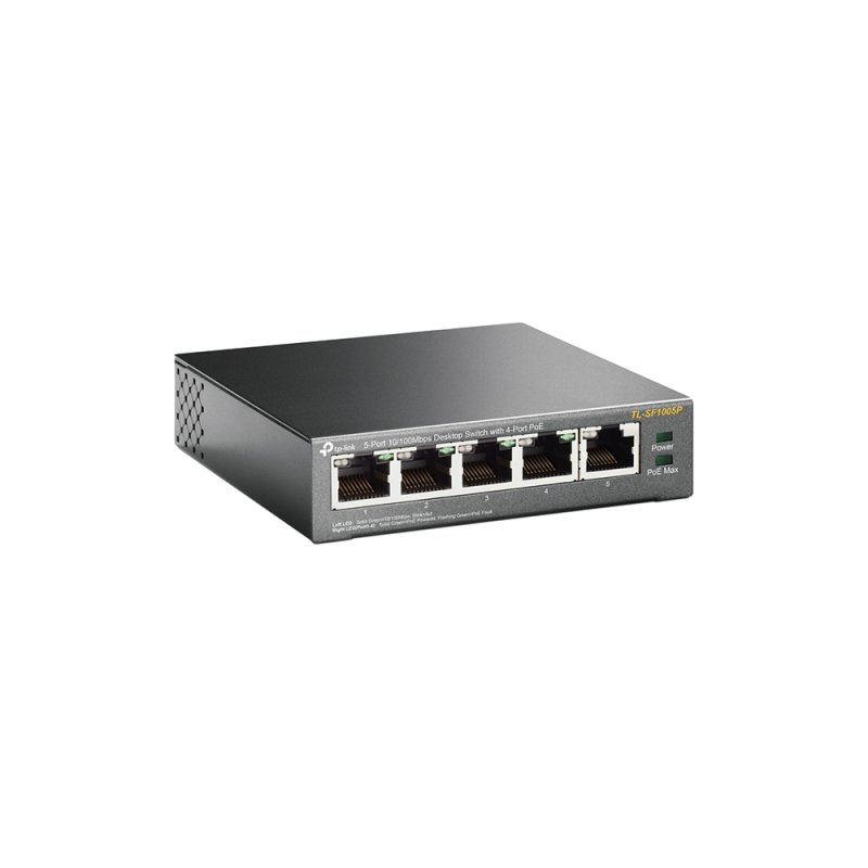 5-PORT 10/100 MBPS SWITCH 4PORT POE 