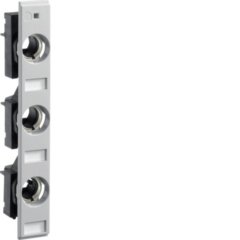 Hager Reitersicherungsunterteil L063L D02 E18 63A 3polig 60mm SaS Anschlusskl.