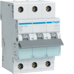 Hager MBN350 circuit breaker 3P