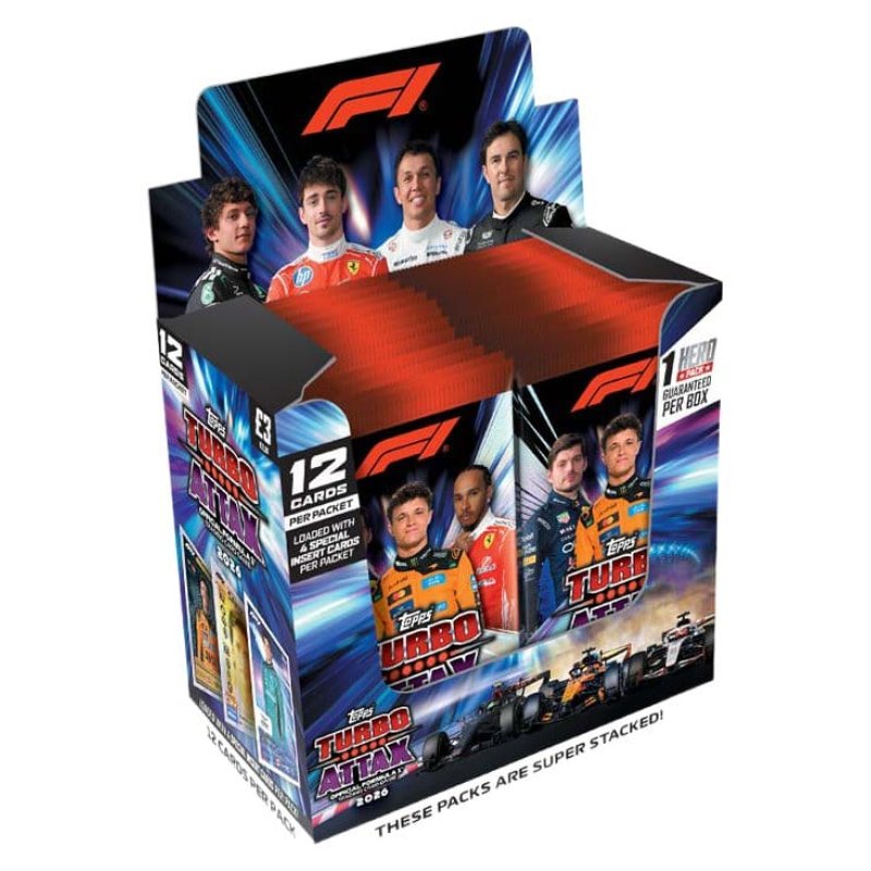 Formula 1 Turbo Attax 2026 Trading Cards Display (24)