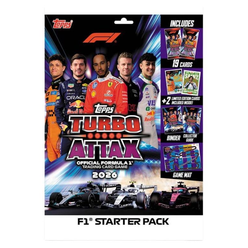 Formula 1 Turbo Attax 2026 Trading Cards Starter Set