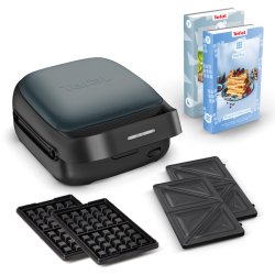 Tefal SW862BF0 sandwich maker 700 W Black Dark Green