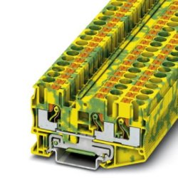 Phoenix Contact 3211498 bornier Vert, Jaune