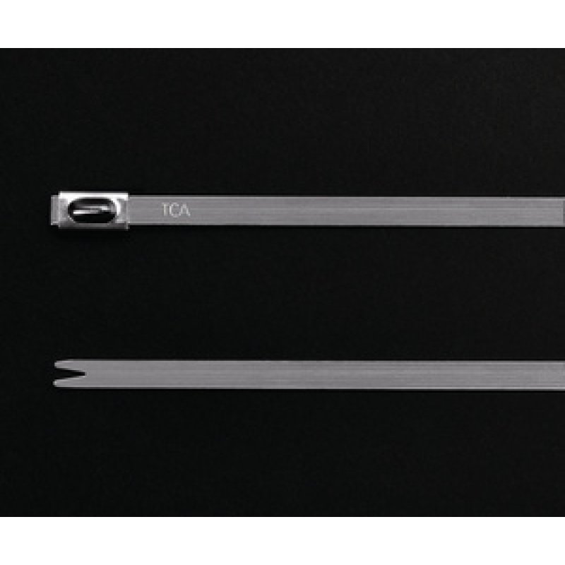 Hellermann Tyton 111-93088 cable tie Metal, Polyamide Metallic 100 pc(s)