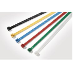 Hellermann LR55R-PA66-RD(25) Kabelbinder lsbar 195x4,7mm rot 115-00003