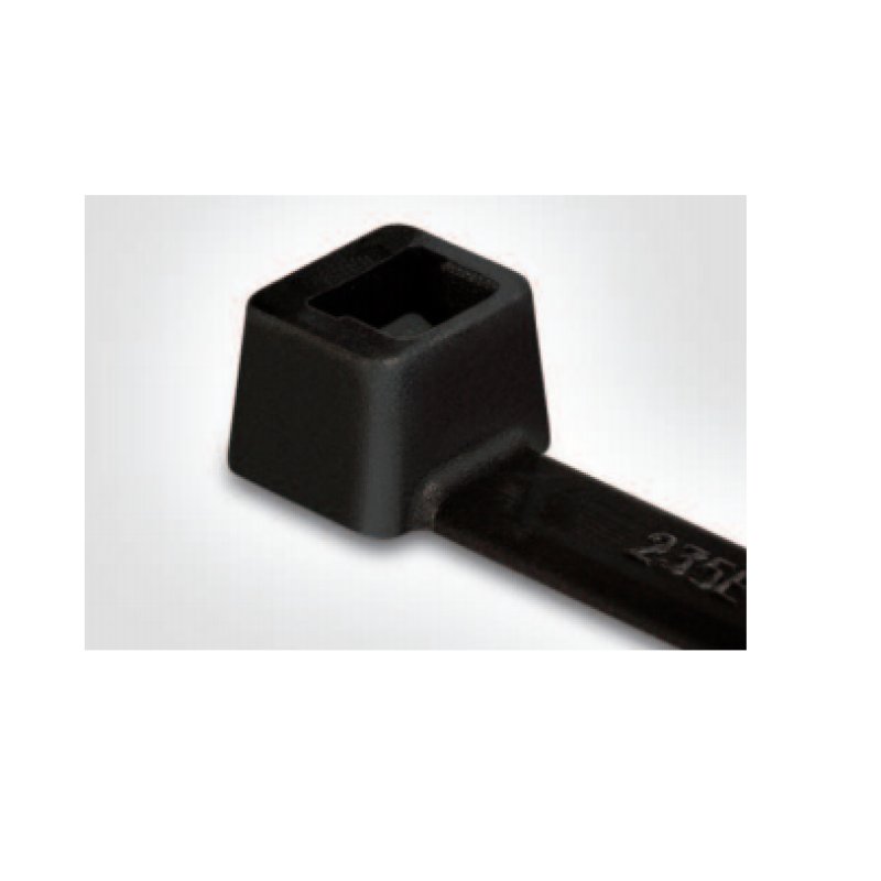 Hellermann Tyton 138-00021 serre-câbles Attache de câble détachable Noir 100 pièce(s)