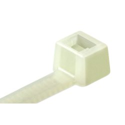Hellermann Tyton 138-00133 serre-câbles Attache-câble à entrée parallèle Polyamide Naturel 100 pièce(s)
