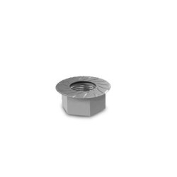 K2 Hexagon flange M10 1000042 Sperrzahnmutter Edelstahl