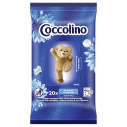 Coccolino Dryer Sheets Fresh Sky 20 Pieces