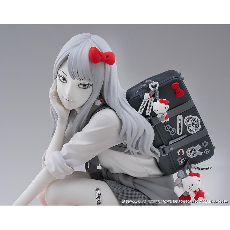 JUNJI ITO X HELLO KITTY - Gyaru Tomie x Hello Kitty - Statuette 14cm