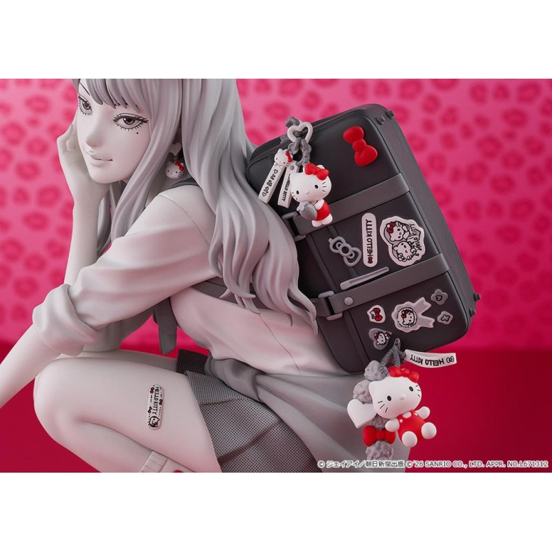 JUNJI ITO X HELLO KITTY - Gyaru Tomie x Hello Kitty - Statuette 14cm
