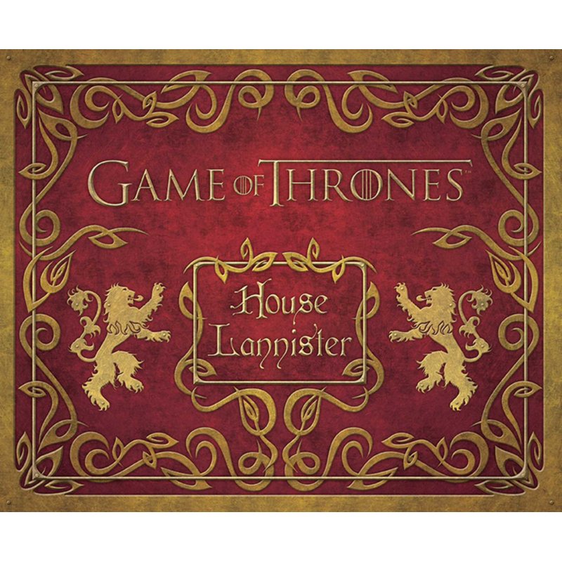 Game of Thrones: House Lannister Deluxe Stationery Set