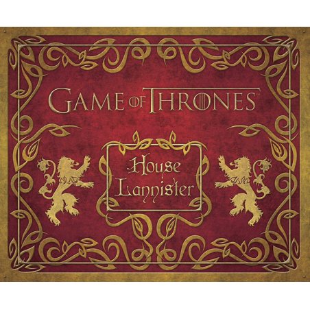 Game of Thrones: House Lannister Deluxe Stationery Set livre Anglais 192 pages Couverture rigide
