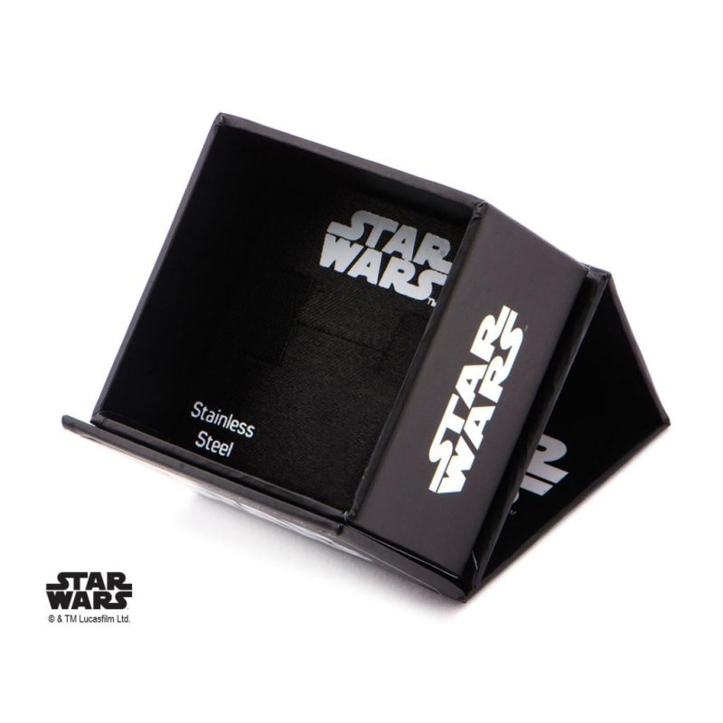 STAR WARS - Men's Stainless Steel 3D Stormtrooper Ring - Size 10