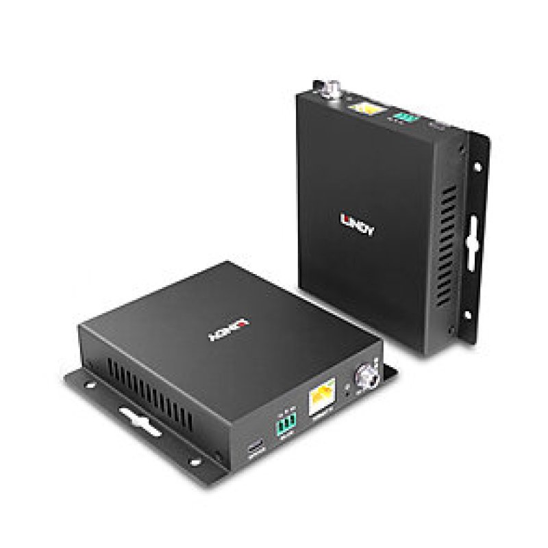 Lindy 39347 AV extender AV transmitter & receiver Black