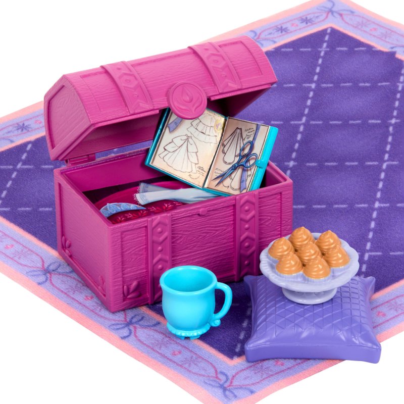 Mattel Disney Frozen Slumber Sister Set with Anna & Elsa Fashion Dolls, Olaf & 14 Accessories