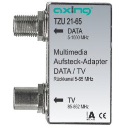 Axing TZU 21-65 Cable splitter/combiner Silver