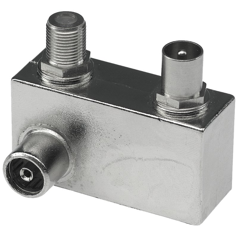 AXING Aufsteckadapter TZU 21-65 Multimedia Rckkanal 5-65MHz