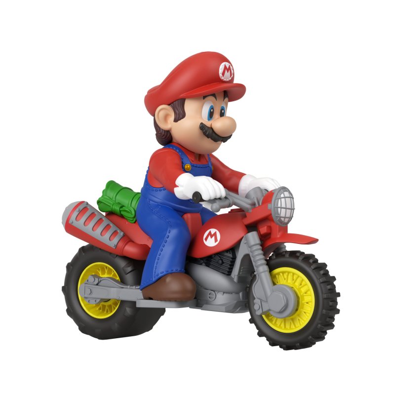 Hot Wheels The Super Mario Galaxy Movie 2-Pack, Mario on a Motorcycle & Bowser Jr. in a Clown Car