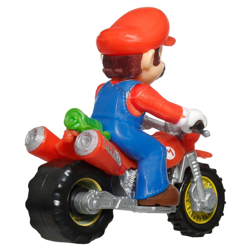 Hot Wheels Hot Wheels-Coffret 2 véhicules Super Mario Galaxy-Mario et Bowser Jr.