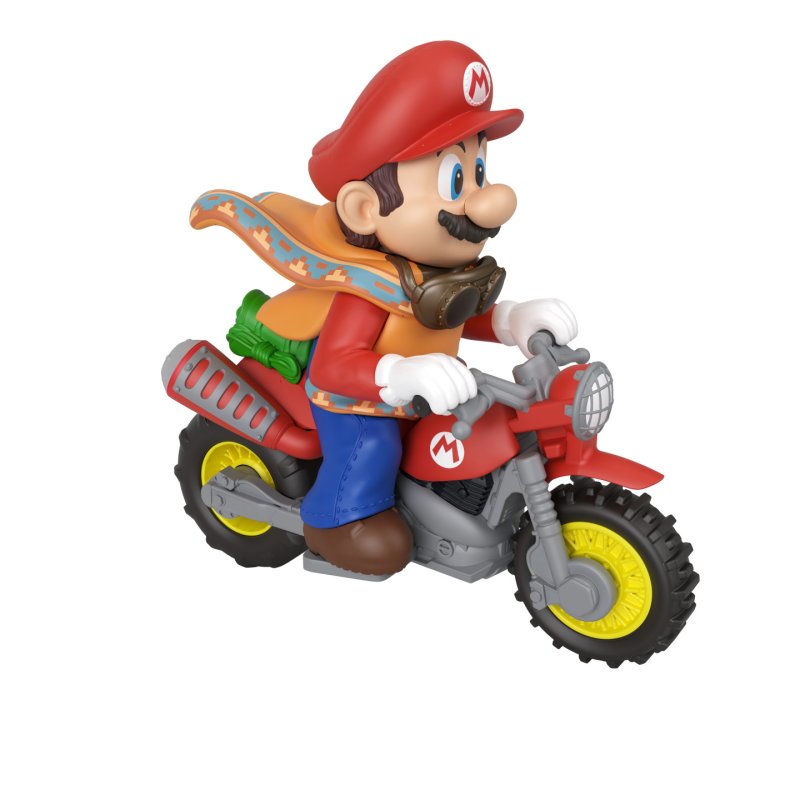 Hot Wheels Hot Wheels-Coffret Mario Kart Mario et Luigi Desert Jump-2 motos