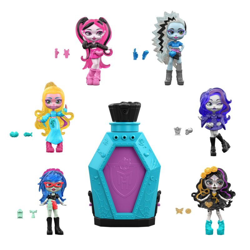 Monster High Little Frights Blind Box Doll 7 cm