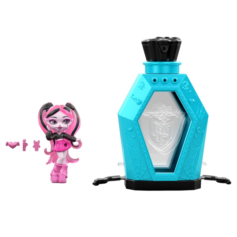 Monster High Little Frights Mini Dolls, Surprise Figures with Water Reveal (Characters May Vary)
