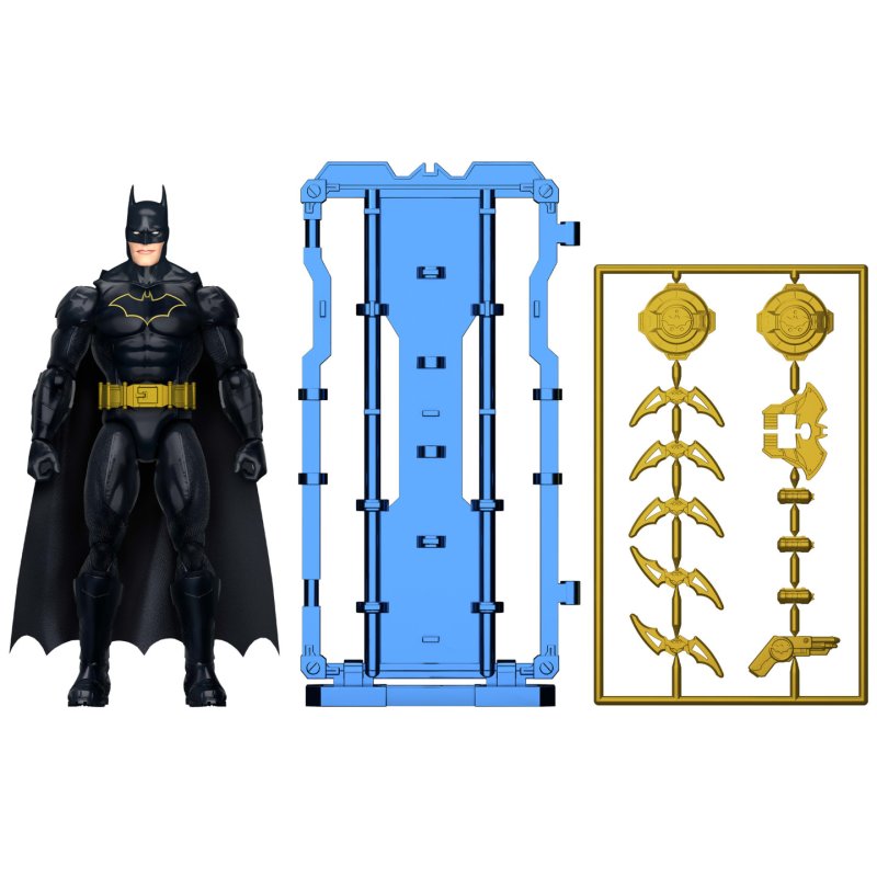 Mattel DC Premier 6.5 Inch Stealth Suit Batman Action Figure Series 2, 22 Articulations & Cape