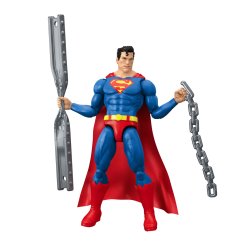 DC Comics DC Premier 6.5 Inch Superman Action Figure Series 2, 22 Articulations & Cape, Battle Armor