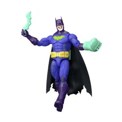 DC Comics DC Premier 6.5 Inch Jokerized Batman Action Figure Series 2, 22 Articulations & Cape