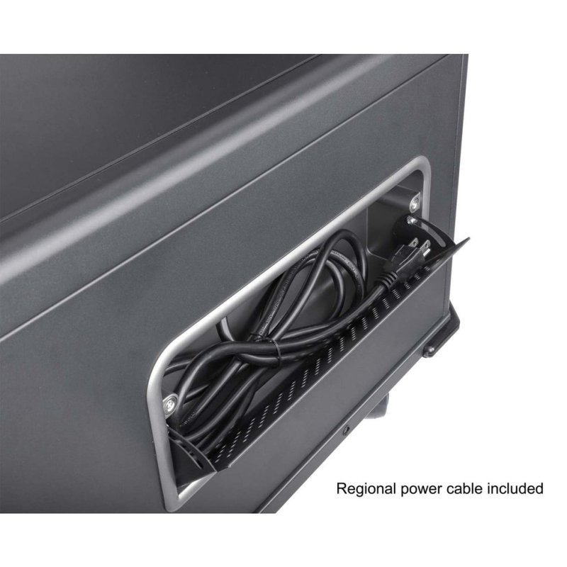 Manhattan Laptop Charging Cabinet Desktop via AC Adapter (EU) 20-bay Install device's AC Adapter (power cables) into