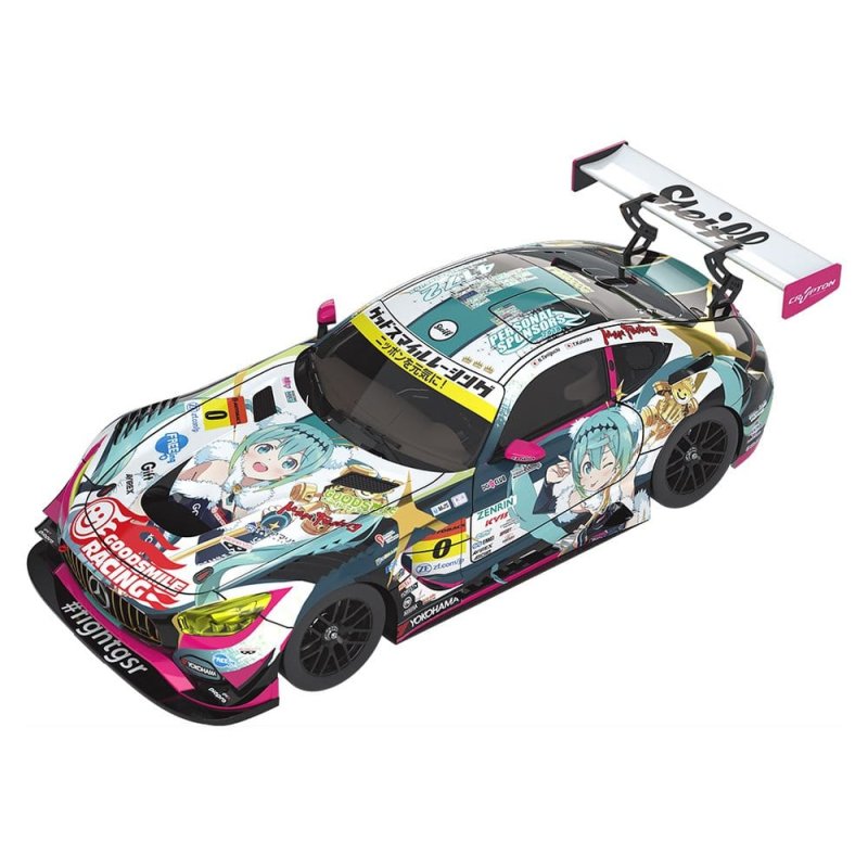 Hatsune Miku GT Project Vehicle 1/18 Good Smile Hatsune Miku AMG 2018 Final Race Ver. 26 cm