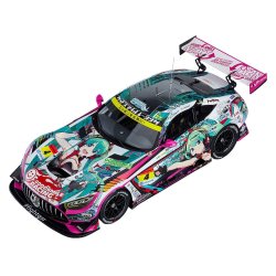 Hatsune Miku GT Project Vehicle 1/18 Good Smile Hatsune Miku AMG 2020 SUPER GT Okayama Test Ver. 26 cm