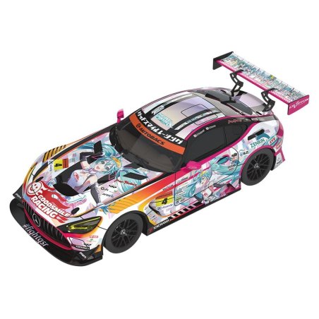 Hatsune Miku GT Project Vehicle 1/18 Good Smile Hatsune Miku AMG 2021 SUPER GT 100th Race Commemorative Ver. 26 cm