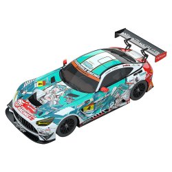 Hatsune Miku GT Project Vehicle 1/18 Good Smile Hatsune Miku AMG 2023 Season Opening Ver. 26 cm