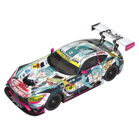 Hatsune Miku GT Project Vehicle 1/43 Good Smile Hatsune Miku AMG 2018 Final Race Ver. 11 cm