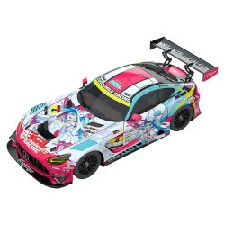 Hatsune Miku GT Project Vehicle 1/43 Good Smile Hatsune Miku AMG 2024 Season Opening Ver. 11 cm