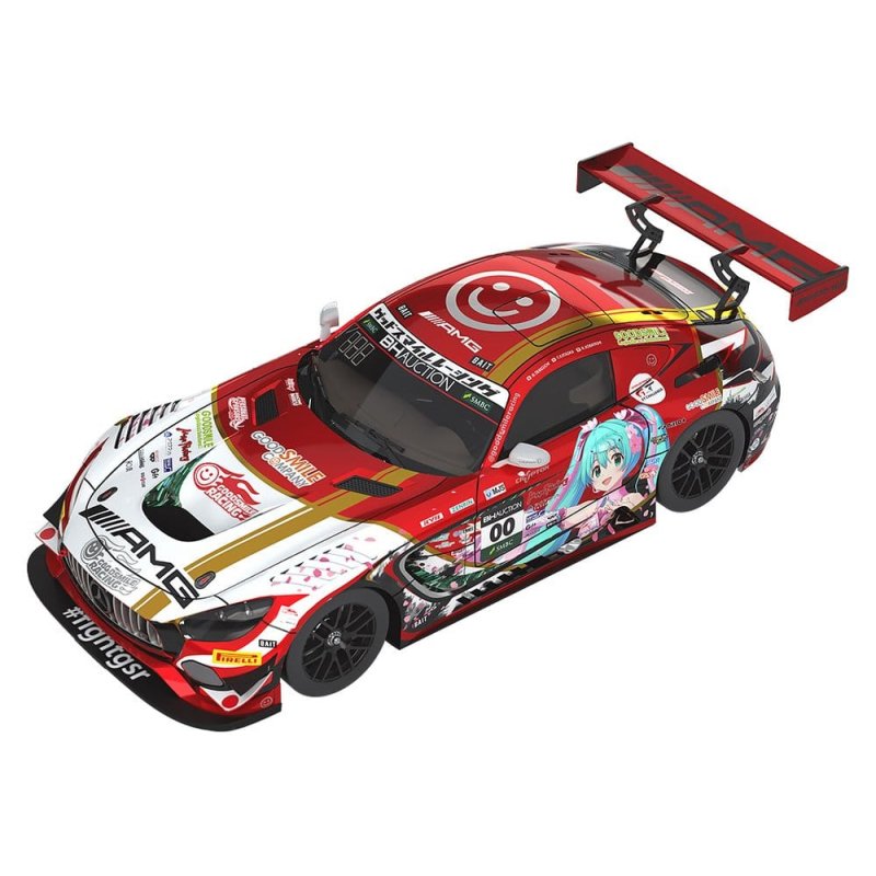 Hatsune Miku GT Project Vehicle 1/18 Mercedes-AMG Team GOOD SMILE 2019 SUZUKA 10HOURS Ver. 26 cm