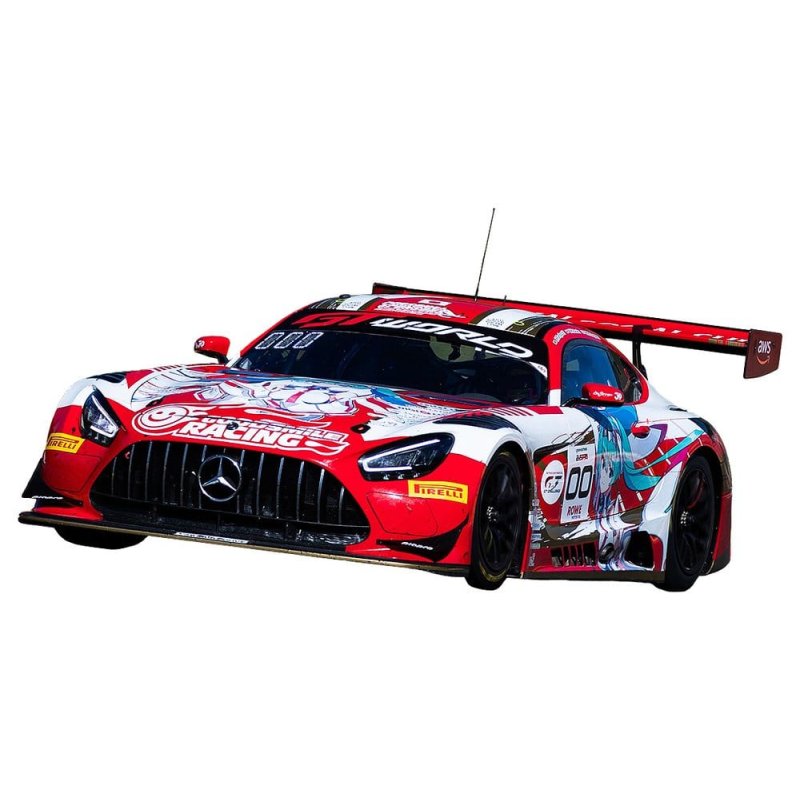 Hatsune Miku GT Project Vehicle 1/43 Hatsune Miku: AMG 2025 Spa 24H Ver. 11 cm