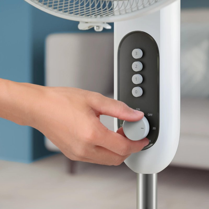 Philips 1000 series CX1220/00 household fan Grey