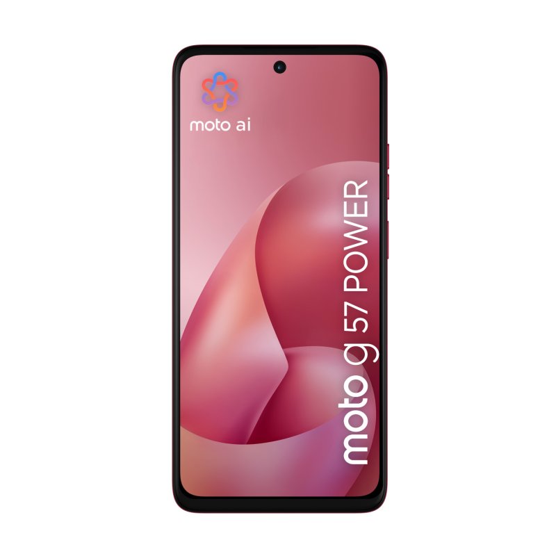 Motorola moto g57 power 17,1 cm (6.72") Double SIM Android 16.0 5G USB Type-C 12 Go 256 Go 7000 mAh Rose