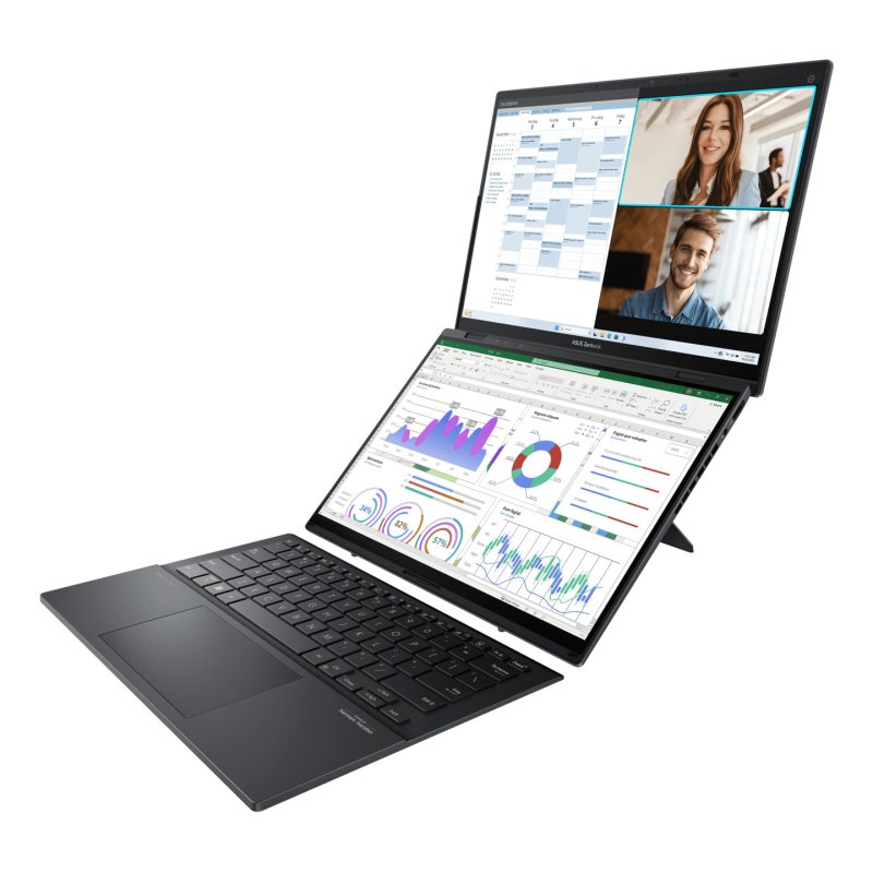 ASUS Zenbook Duo UX8406CA-QL249W Intel Core Ultra 9 285H Hybrid (2-in-1) 35.6 cm (14") Touchscreen WUXGA 32 GB