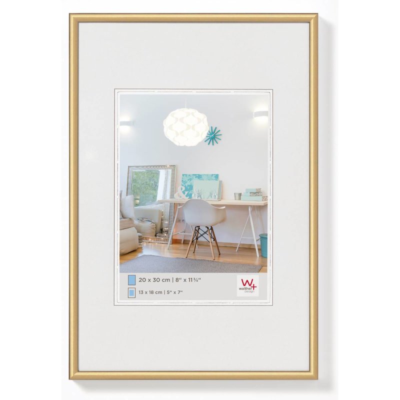 Walther Design KV824G picture frame Single picture frame Gold