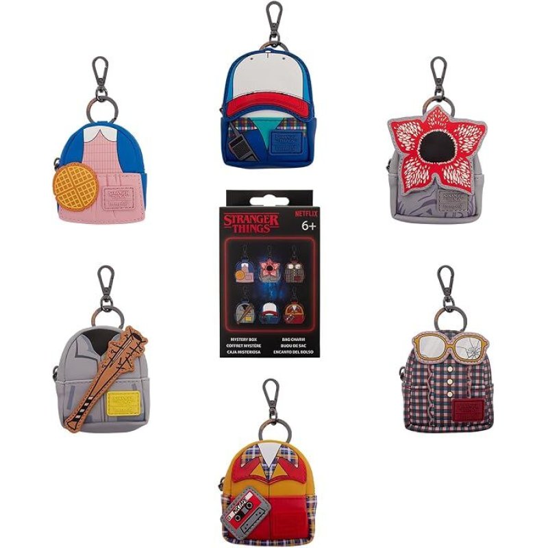 Llavero Mochila Charms Netflix Stranger Things 10th Anniversary Mystery