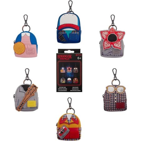 Llavero Mochila Charms Netflix Stranger Things 10th Anniversary Mystery