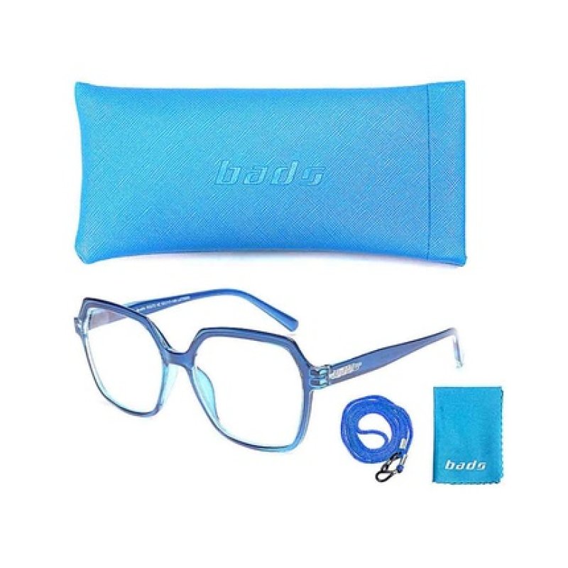 BADS Reading Glasses Model 272 Blue Color 2.00